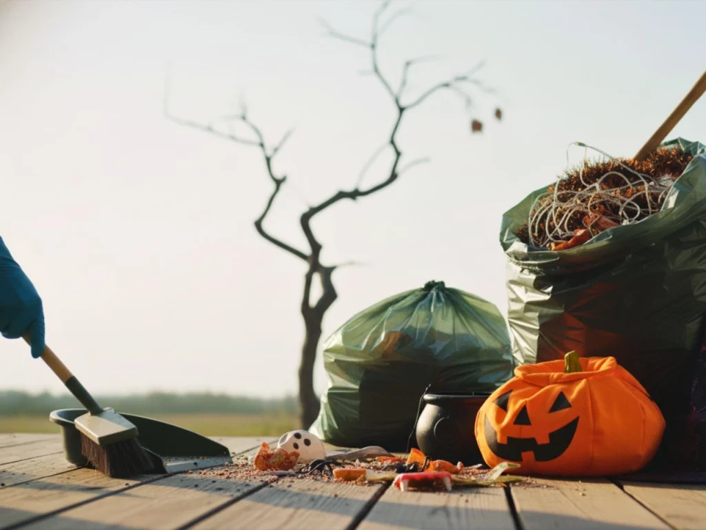 Post Halloween Cleanup